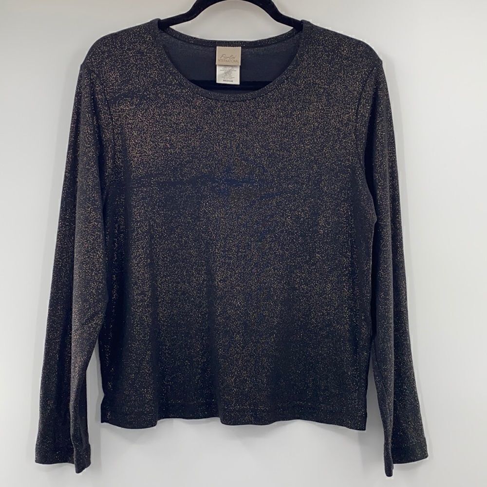3For$20 Fiorlini International Glitter Long sleeve size: Medium